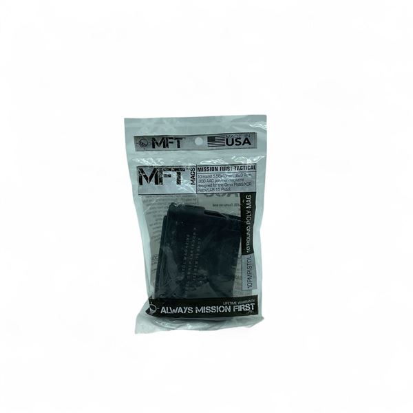 MFT XCR/ LAR-15 5.56 mm/ 223 Rem/ 300 AAC 10 Round Pistol Magazine