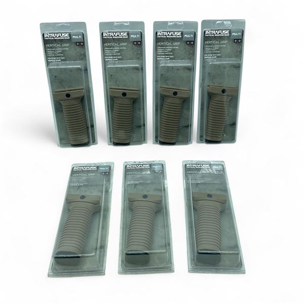 Tapco Intrafuse Vertical Grip, Dark Earth X 7 Qty