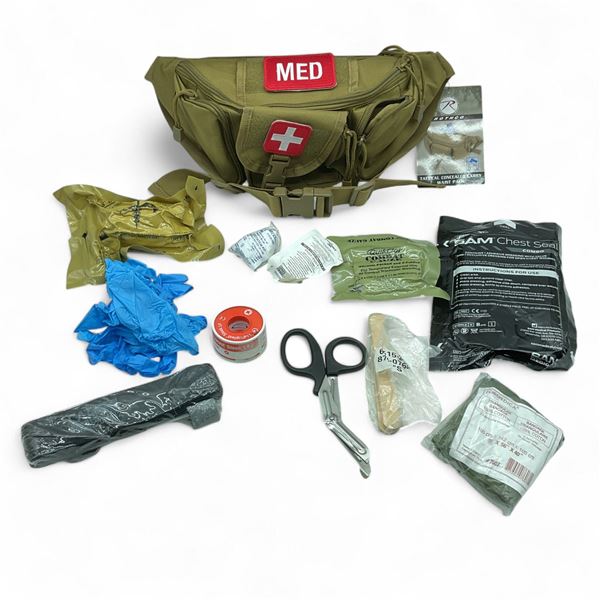 Rothco Tactical Concealed Carry Waist Pack with First Aid Supplies/ Kit