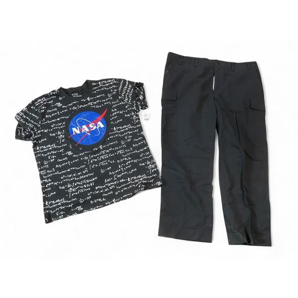 Logistik Duty/ Cargo Pants, Size: 7046 and NASA T-Shirt, Size: XL
