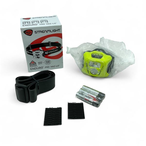 Streamlight Enduro Pro Haz-Lo Head Lamp, 235 Lumens, Yellow with White LED