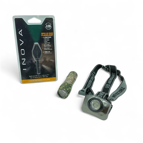 Assorted Flashlights and Microlight