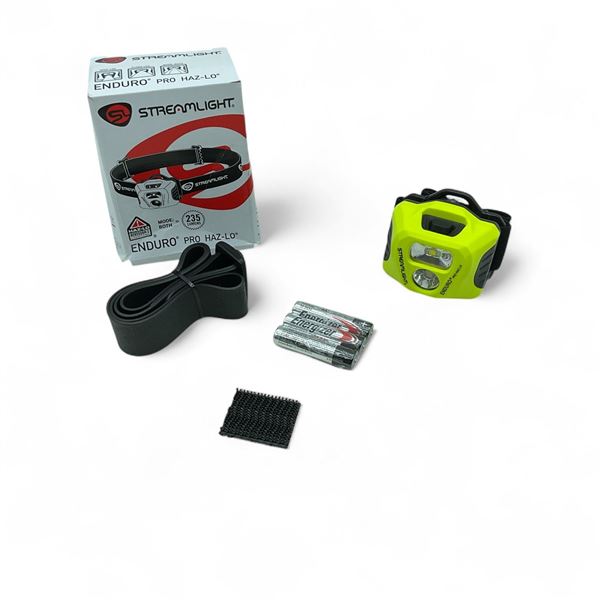 Streamlight Enduro Pro Haz-Lo Head Lamp, 235 Lumens, Yellow with White LED