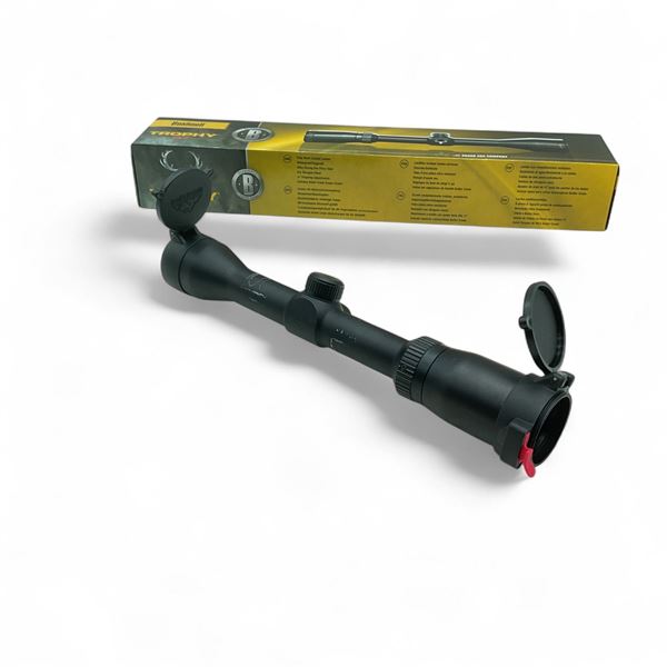 Bushnell Trophy XLT 2-7x36mm Scope, Shotgun Reticle with Scope Covers