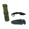 Image 2 : Canadian Armed Forced Bayonet Frog and Ka-Bar TDI Pocket Strike, 2.75" Blade Knife with Sheath