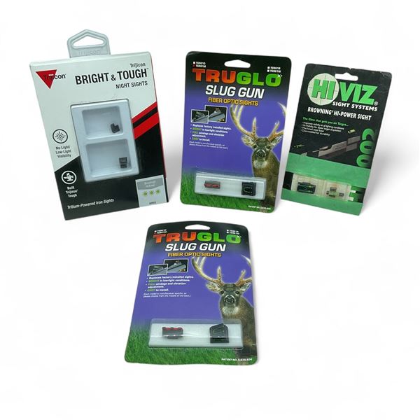 Assorted Sights for Browning Ho-Power and Mossberg