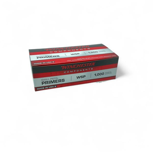 Winchester Components Small Pistol Primers, 1000 Qty