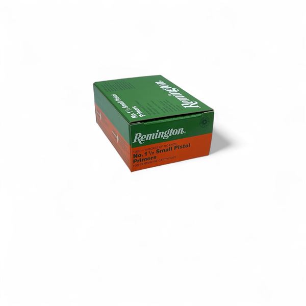 Remington No 1 1/2 Small Pistol Primers, 1000 Qty
