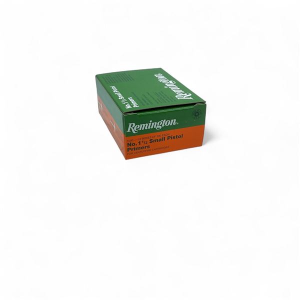 Remington No 1 1/2 Small Pistol Primers, 1000 Qty