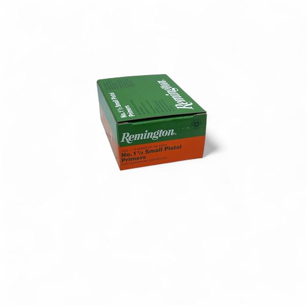 Remington No 1 1/2 Small Pistol Primers, 1000 Qty