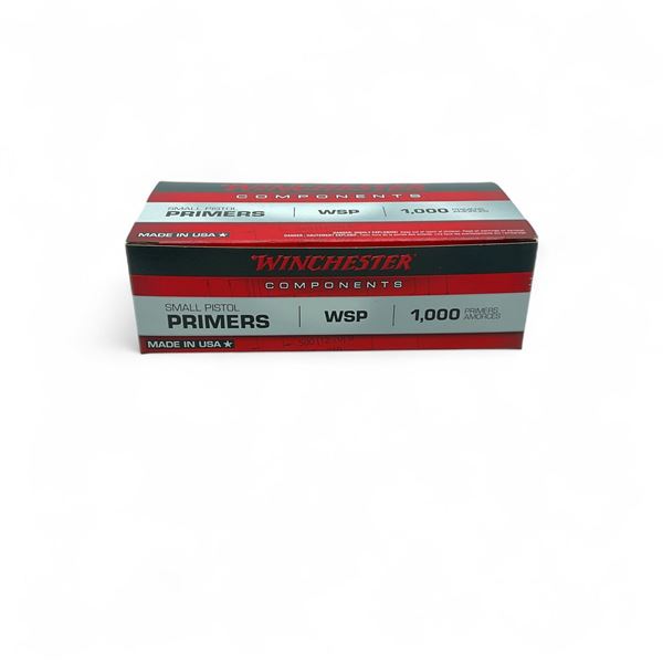 Winchester Components Small Pistol Primers, 1000 Qty