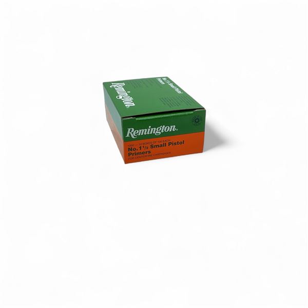 Remington No 1 1/2 Small Pistol Primers, 1000 Qty