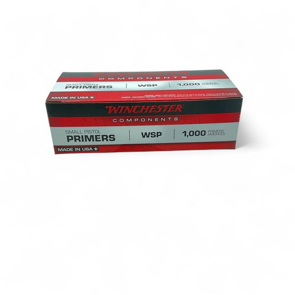 Winchester Components Small Pistol Primers, 1000 Qty