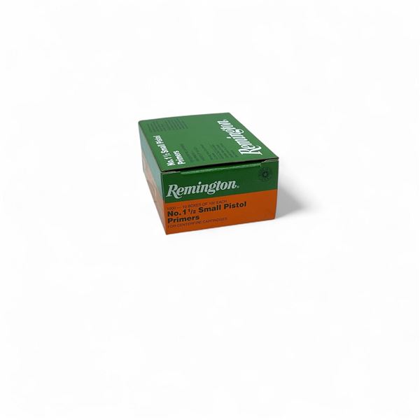 Remington No 1 1/2 Small Pistol Primers, 1000 Qty
