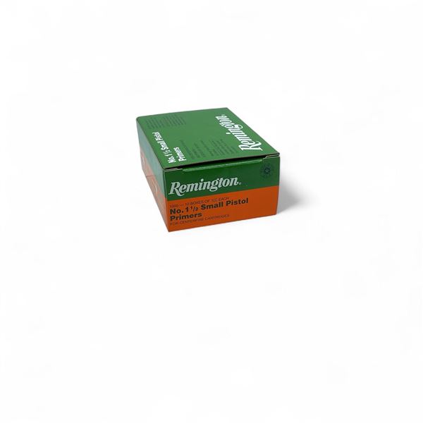 Remington No 1 1/2 Small Pistol Primers, 1000 Qty