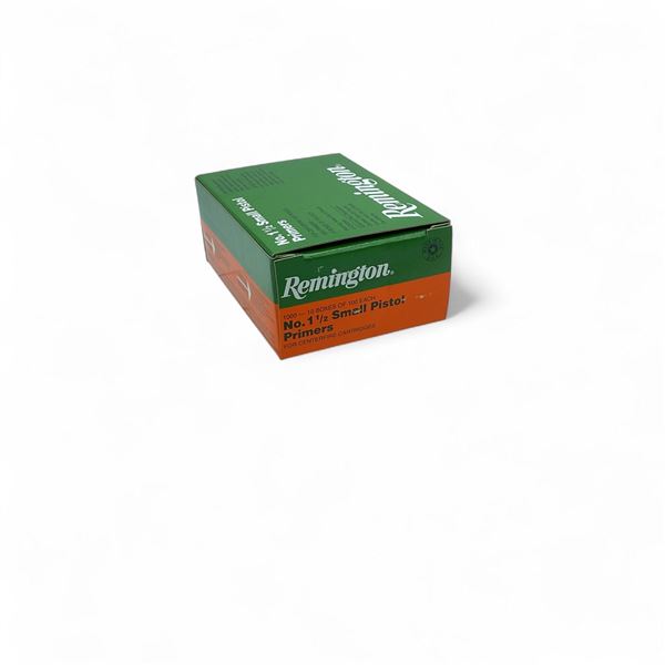 Remington No 1 1/2 Small Pistol Primers, 1000 Qty