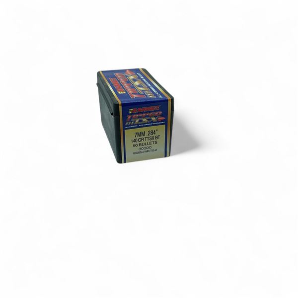 Barnes Tipped TSX 7 mm .284" 140 Grain BT Projectiles, 50 Qty