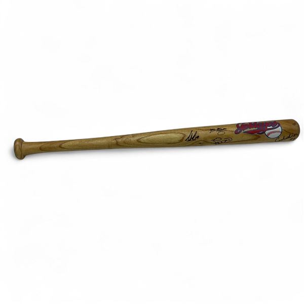 Winnipeg Goldeyes Baseball Bat with Minor League Player Signatures