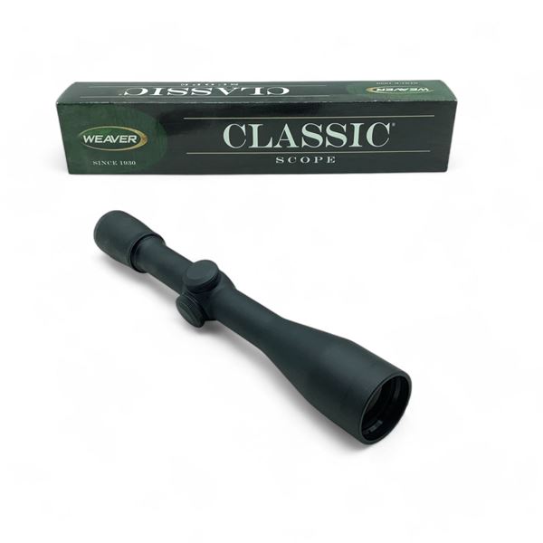 Weaver Classic K-Series 4x38 Scope, Dual-X Reticle