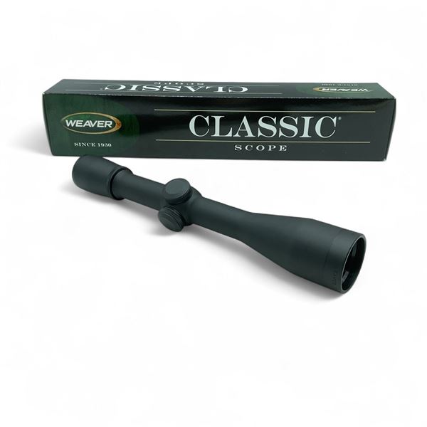 Weaver Classic K-Series 4x38 Scope, Dual-X Reticle