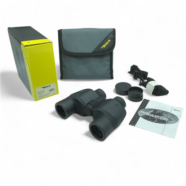 BSA Wide Angle 8x40mm Binoculars with Case