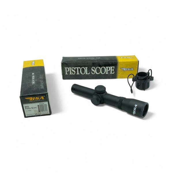 BSA 2x20mm Pistol Scope X 2 Qty