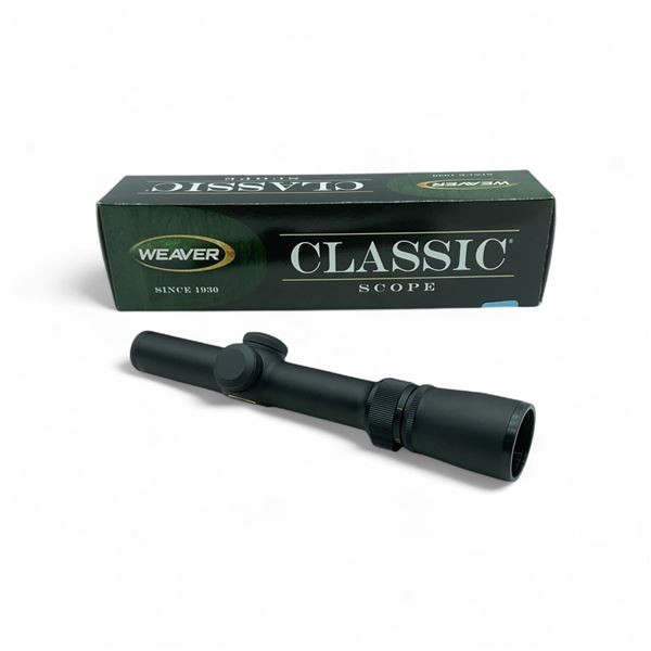 Weaver Classic K-Series 1-3x20mm Scope, Dual-X Reticle