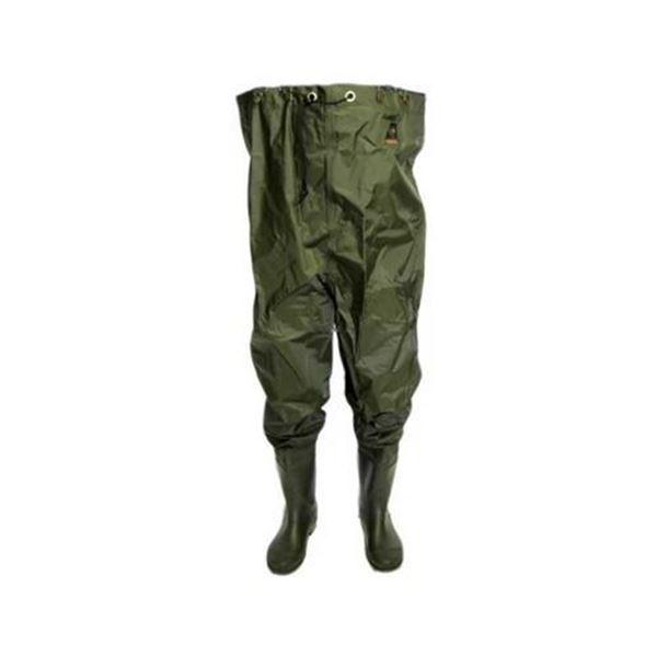 Riverside Chest Waders Size 12, Green, New