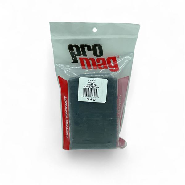 Pro Mag Ruger Scout .308, 10 Round Polymer Magazine, New