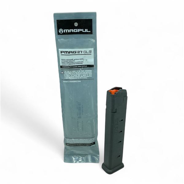 Magpul PMag 27 Glock 9x19mm Nato, 27 Round Pinned Magazine, New