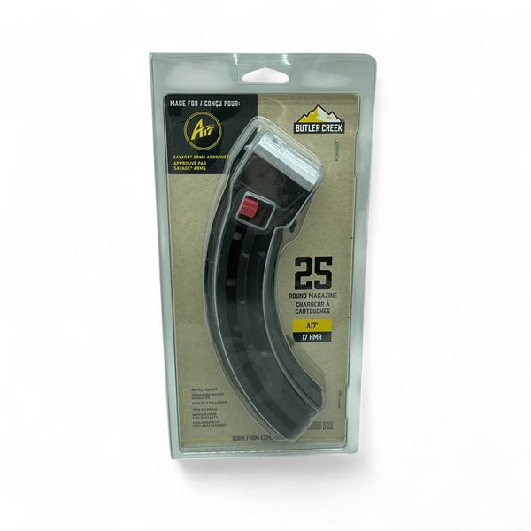 Butler Creek A17 1.7 HMR, 25 Round Rifle Magazine, New