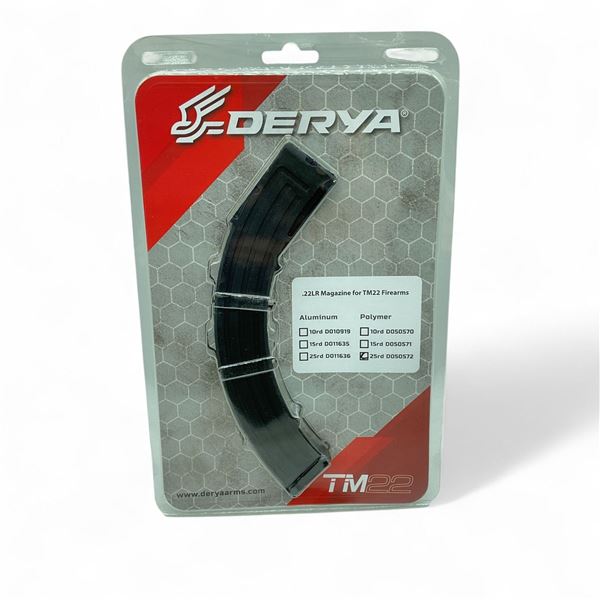 Derya TM22 .22LR, 25 Round Magazine, New