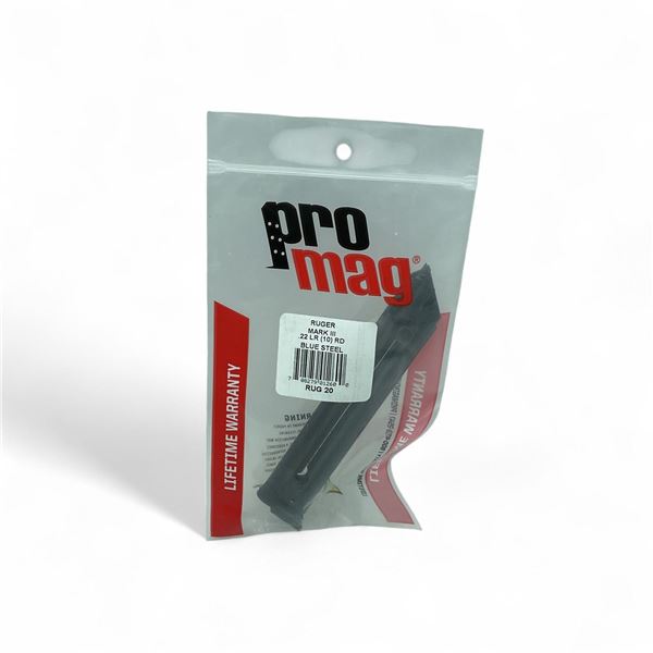 Pro Mag Ruger Mark III .22 LR, 10 Round Magazine, New