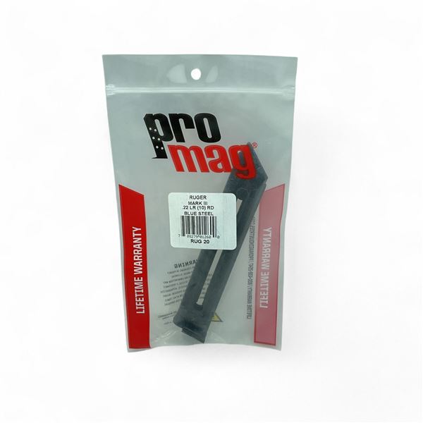 Pro Mag Ruger Mark III .22 LR, 10 Round Magazine, New