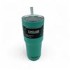 Image 1 : CamelBak 30 oz Straw Tumbler, Vacuum Insulated Stainless Steel, Coastal Blue