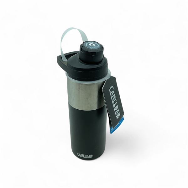 CamelBak 20 oz Chute Mug, Vacuum Insulated Stainless Steel, Black
