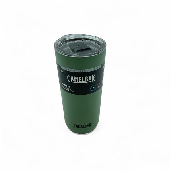 Camelbak 20 oz Tumbler, Vacuum Insulated Stainless Steel, Moss Green
