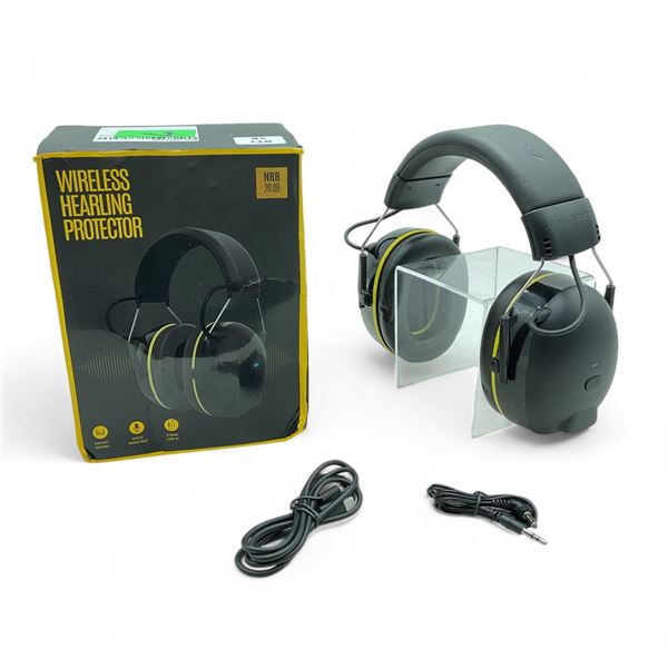 BT-1 Wireless Electronic Hearing Protector with Bluetooth Connection, 28 NRR