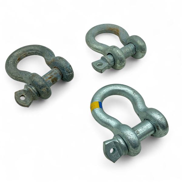 3/4" Shackles X 3 Qty