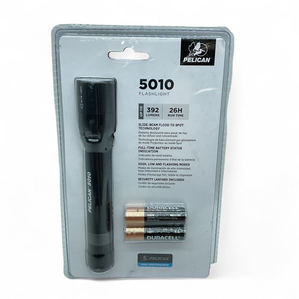 Pelican 5010 Flashlight, 392 Lumens, New
