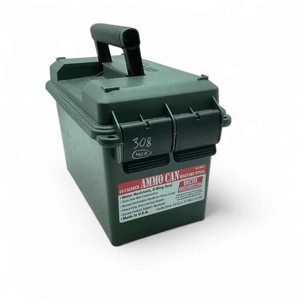 MTM Case Gard Military Style 50 Cal Ammo Can, 508" X 11" X 7.2"