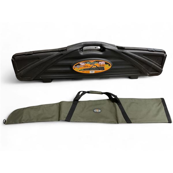 Hard Plastic Flambeau Foam Lined Gun Case, 52" X 10" X 4"