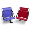 Image 1 : Portable Bleacher/ Stadium Seat X 2, Red and Purple