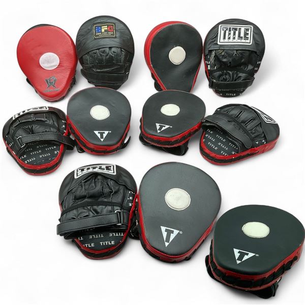 Budo Fight Gear and Title Boxing Focus Pads, Box