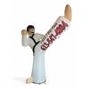 Image 3 : Martial Arts Advertisement on Air Blowing Stand, 118" (9.8 Feet) Tall