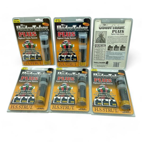 H.S. Strut The Undertaker Plus Sighted Choke System for 12 Ga Remington 870, 1100 and 11-87 X 6 Qty