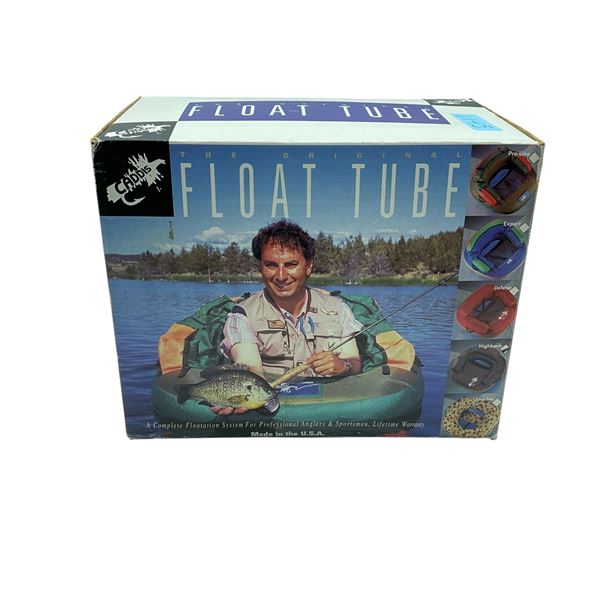 Caddis Float Tube High Back, Green and Tan