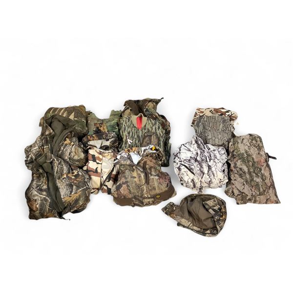 Assorted Hunting Clothes, Sizes: Medium, Large, Extra-Large  X 12 Qty