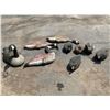 Image 1 : Assorted Duck and Goose Decoys X 9 Qty