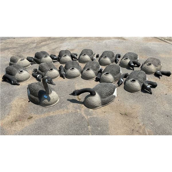 Canada Goose Plastic Decoys X 15